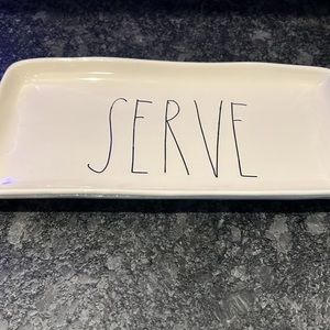 Magenta Rae Dunn inspired serving plate.